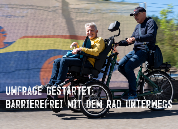 Barrierefrei Radfahren für alle Menschen